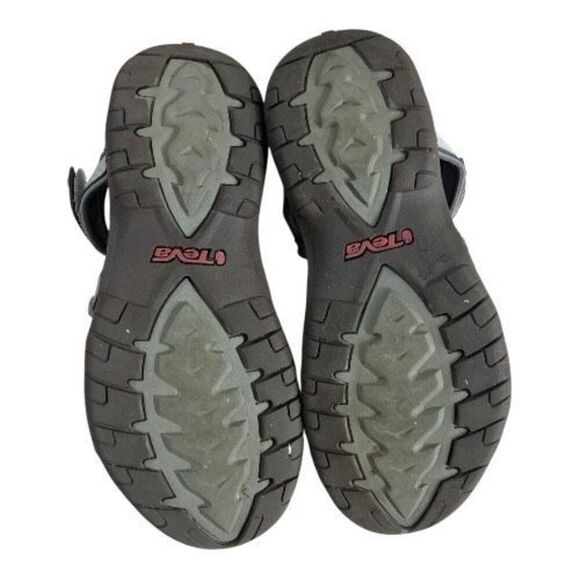 Teva Tirra Women Beige Hiking Sandals Size 7 Open Toe Ankle Strap Adjustable - Picture 9 of 11